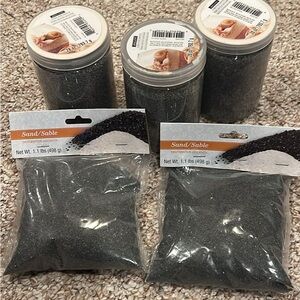 Ashland Charcoal Decorative Sand Collection